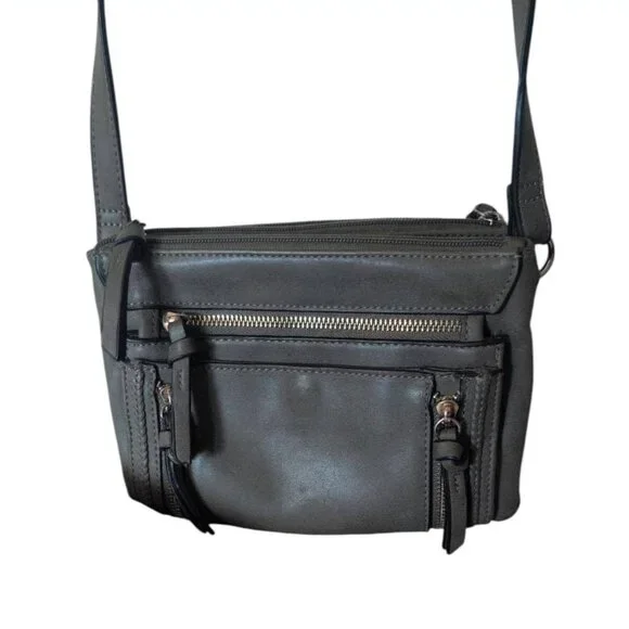 Violet Ray Bags Violet Ray Crossbody Purse Olive Green Faux